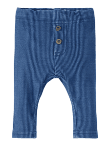 Legging Nbmtheo Medium Blauw Denim