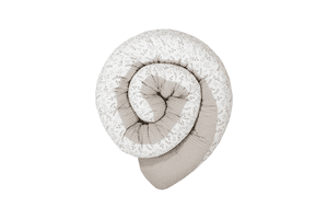 Vauvavuode Snake Waffle Floral Sand 200cm