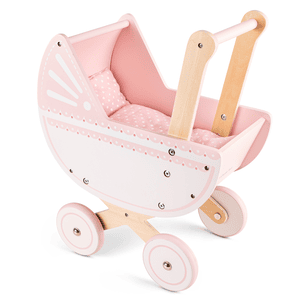 Puppenwagen pink inkl. Bettgarnitur