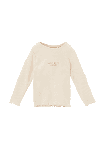 Langarmshirt white