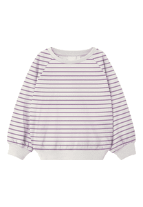 Sweatshirt Nmfvarie Smoky Grape