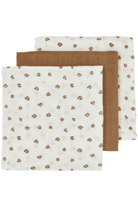 Muslin Gauze Luiers 3 Pack Mini Panter Toffee