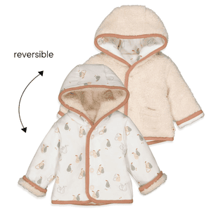 Veste enfant réversible Pearfect sable