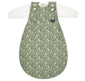 Saco de dormir de 3 piezas Baby-Mäxchen  Underwater World verde/beige
