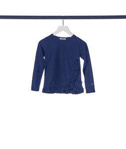 Langarmshirt Sky Captain Blue