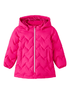 Outdoor jasje Nmfmalene Pink Peacock