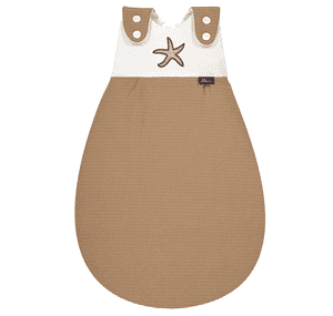 Baby-Mäxchen® Worek zewnętrzny Starfish taupe/biały