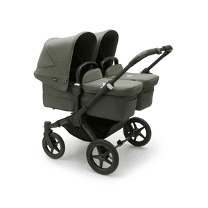 Duo kinderwagen Donkey 5 Twin Complete Black/Forest Green