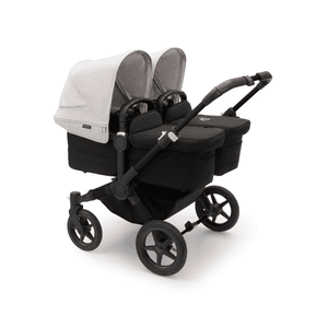 Duo kinderwagen Donkey 5 Twin Complete Black/Misty White