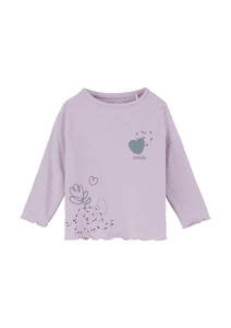 Langarmshirt lavendel