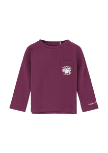 s. Olive r Pitkähihainen paita fuksia