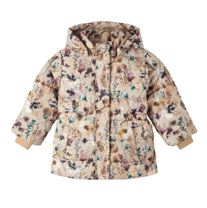 Outdoor veste Nmfsmedow Silver Mink