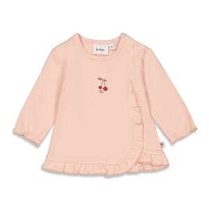 Långärmad skjorta Cherry Roze