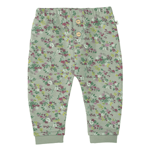 Sweathose olive gemustert