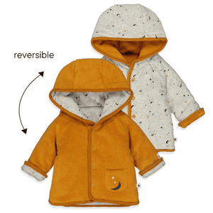 Giacca reversibile Moon Child Okergeel