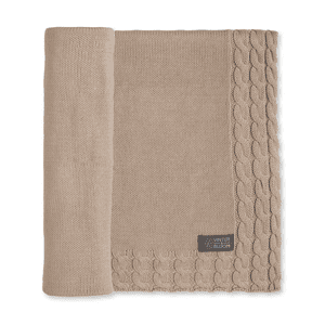 VINTER& BLOOM  Coperta Joy Almond Beige