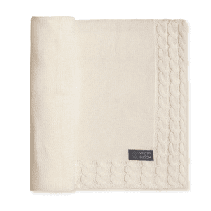 VINTER& BLOOM  Joy Varm filt White