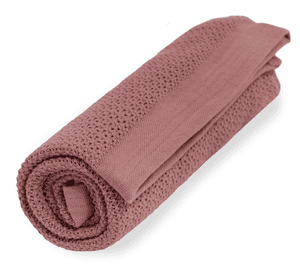 Kuscheldecke Soft Grid Evening Rose