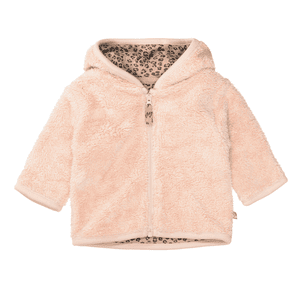 Plüschjacke pastel rose