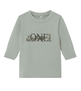 Langarmshirt Nbmorla Iceberg Green