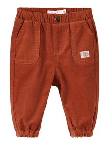 Corduroy Broek Nbmbob Kokosnoot Shell