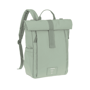 Stelleryggsekk Rolltop Up Backpack silver green