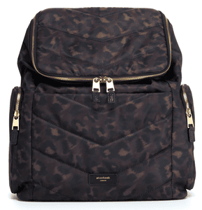 Wickelrucksack Alyssa Leopard black