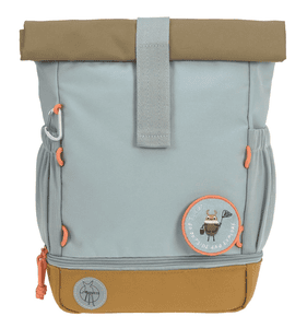 Mini Rolltop Backpack , Nature light blå