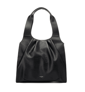 přebalovací taška Kaia Leather Black