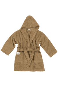 Peignoir de bain enfant Basic éponge Toffee