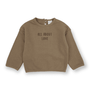 Sweat-shirt Dream Big kaki