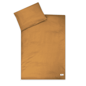 Parure de lit enfant mousseline cannelle 100x135 cm