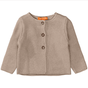 Cardigan tortora