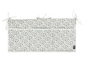 Organizador Petit Fleurs verde/blanco