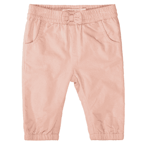 Pantaloni di velluto a coste rosa pastello