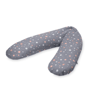 Coussin d'allaitement jersey étoiles filantes