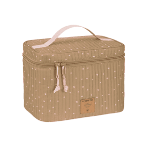 Wickeltisch Organizer Nursery Caddy To Go Dots curry