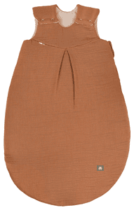 Sovsäck quiltad muslin rust