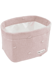 Stellebord kurv liten Knots Soft Pink