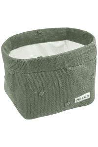 Koš na přebalovací pult medium Knots Forest Green