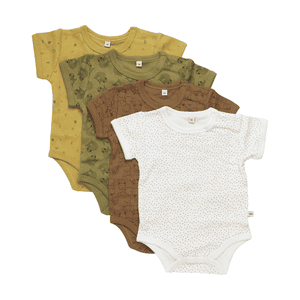 Kortärmad body 4 pack Tinsel