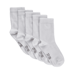 Socken 5er Pack White