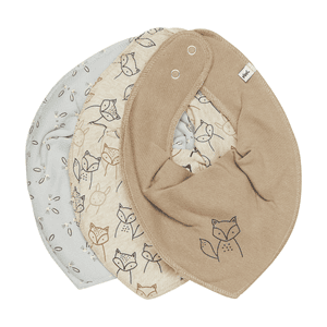 Bandana 3 pack Silver