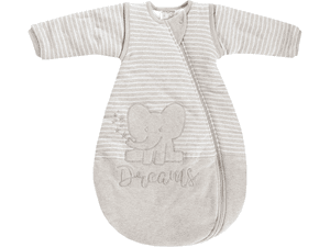 Schlafsack beige melange
