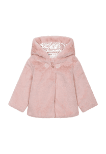 Fleece jas roze