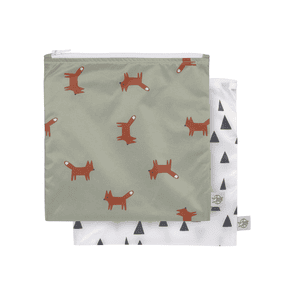 Torba wielokrotnego użytku, Little Forest Fox , 2 sztuki