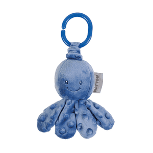 Peluche vibrante pieuvre Lapidou bleu foncé