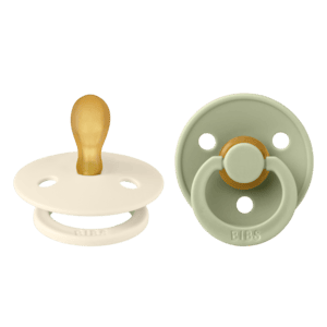 Schnuller Colour Symmetrischer Sauger Sage & Ivory 0-6 Monate, 2 Stk.