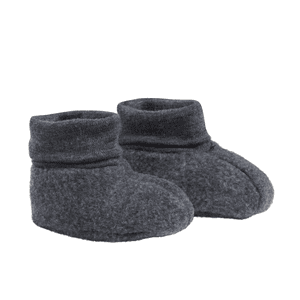 Vlněné boty pro batolata Dark Grey Melange