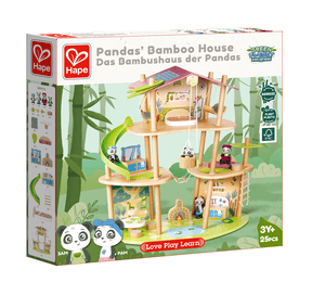 Hape The Bamboo House of Pandas - Green Planet Utforsk rs